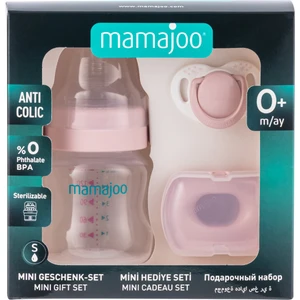 Yenidoğan Bebek Seti | Anti-Kolik Biberon 150 ml Pembe, Ortodontik Emzik & Saklama Kutusu, 3lü Set