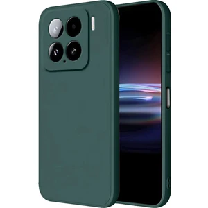 Adie Xiaomi 15 Kılıf Lansman Içi Kadife Silikon Yeşil