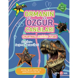 Ormanın Özgür Canlıları - Çıkartmalı Aktivite Kitabı