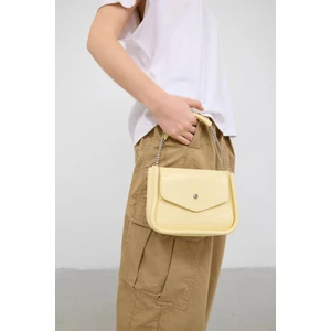 Soshe El ve Çapraz Çanta Sarı