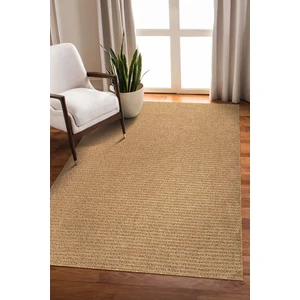 Konfor Jutem 0103 Büyük Ebat Jüt Hasır Bukle Örme Kilim Modern Oturma Odası Salon Halısı İç ve Dış Mekan Halısı