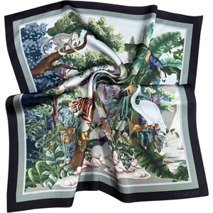 Leopar Desenli Fular Estascarf