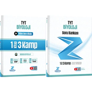 Zeduva Yayınları Biosem Tyt Biyoloji 1 Kitap 3 Kamp Video Ders Kitabı ve Soru Bankası Seti