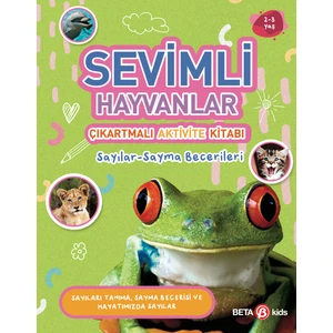 Sevimli Hayvanlar - Çıkartmalı Aktivite Kitabı
