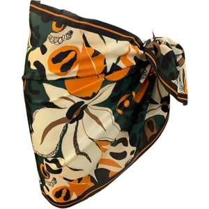 Kısa Pareo - Jungle Model 150X50 cm