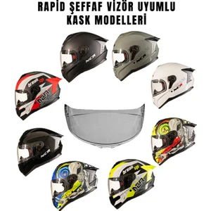 Ncr Rapid Şeffaf Vizör Camı
