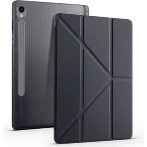 Galaxy Tab S9 Fe 10.9 inç SM-X510 Kılıf Zore Tri Folding Kalem Bölmeli Standlı Kılıf Uyandırma Özellikli