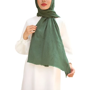 Bambu Kraş Şal - Küf Yeşili