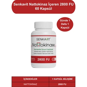 Nattokinaz İçeren 2800 Fu 60 Kapsül