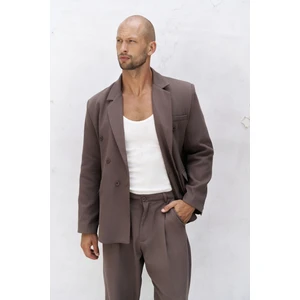 Ayyubay Kahve Erkek Blazer Ceket