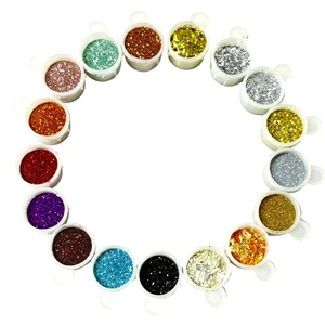 17 Çeşit Sim Seti Parlak Işıltılı Çalışmalarınız Için