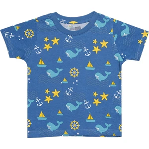 Hellobaby Basic Erkek Yaz Baskılı T-Shirt Erkek Bebek