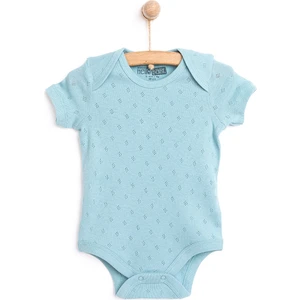 Hellobaby Jakarlı Kısa Kol Body