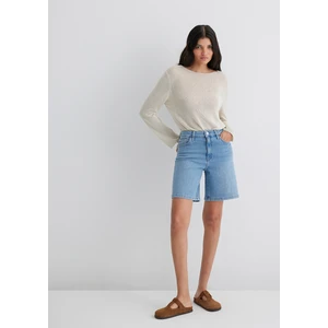 Eliana Casual Açık Mavi Jean Şort 1411221-89750