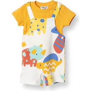 Hellobaby Yenidoğan Şort Salopet-Tshirt