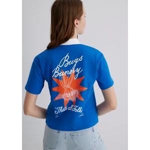Bugs Bunny Baskılı Mavi Tişört 1613355-81330