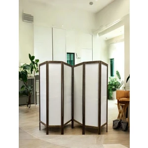 Paravan Seperatör 6 Kanatlı En 300CM Yükseklik 160CM Su Geçirmez Arkası Görünmez Özel Kumaş