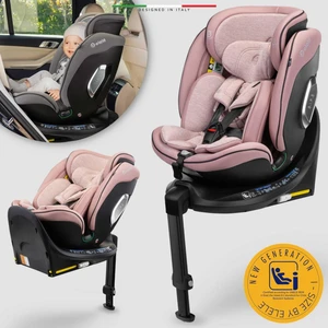 Stradafix 360° Dönen I-Size Oto Koltuğu Isofix 40-150 cm 0-36 kg Pudra