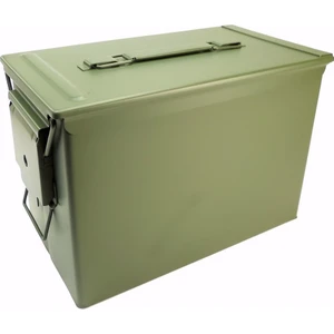 Mke Haki Renkli Metal Mermi Kutusu Sızdırmaz Özellik ile Güvenilir Kullanım İçin Tasarlandı