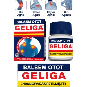 Balsem Otot 20G – Kas Ve, Bel, Diz, Rahatlığı Karşı Bitkisel Merhem Hızlı Etkili Krem