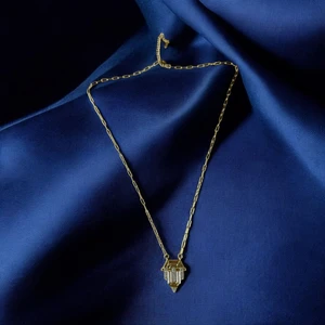 Diana Gold Çelik Kolye