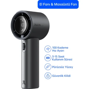 Handheld Fan Pro1S El Fanı 5000mah