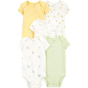 Bebek Kısa Kollu Body 5'li Paket