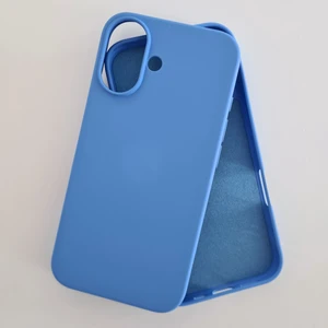 Pirok Store İphone 16 Plus  İle Uyumlu  İçi Kadife Esnek  Silikon Lansman Kılıf