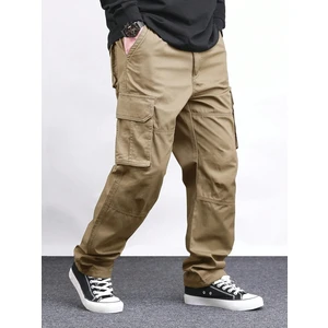 Erkek Kargo Cepli Gabardin Baggy Pantolon