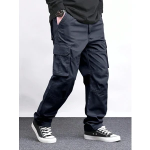Erkek Kargo Cepli Gabardin Baggy Pantolon