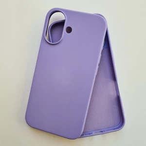 Pirok Store İphone 16 Plus  İle Uyumlu  İçi Kadife Esnek  Silikon Lansman Kılıf
