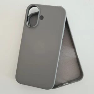 Pirok Store İphone 16 Plus  İle Uyumlu  İçi Kadife Esnek  Silikon Lansman Kılıf