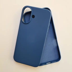Pirok Store İphone 16  İle Uyumlu  İçi Kadife Esnek  Silikon Lansman Kılıf