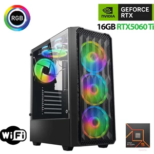 Thunder X780 Ryzen 5 8400F 16GB Ddr5 Ram 1tb M.2 Nvme SSD 16GB RTX5060 Ti Oyuncu Masaüstü Bilgisayarı
