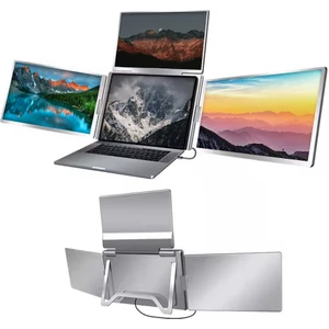 16″ Üçlü Taşınabilir Monitör Çoklu Ekran 1200P Notebook Monitör