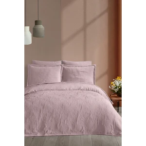 Nice Tek Kişilik Yatak Örtüsü 2 Parça (180X240 Cm) Gülkurusu