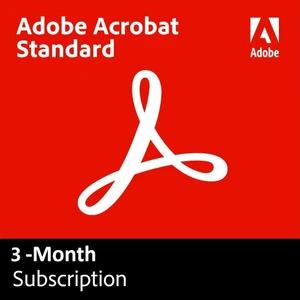 Acrobat Standard (Windows/MAC) - 3 Ay Abonelik Kodu