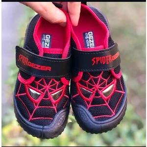 Pandalina Erkek Çocuk Cırt Cırtlı Anaokulu Kreş Ayakkabısı Rahat  Hafif Taban Panduf Ev Ayakkabısı