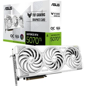 TUF-RTX5070TI-O16G-WHITE-GAMING-NVIDIA-GEFORCE-RTX 5070 TI-16GB GDDR7-256BIT--OC-2XHDMI-3XDP-RGB-DLSS4 Ekran Kartı