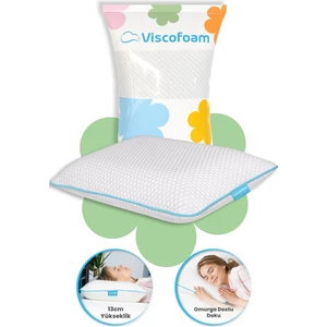 Boyun Destekli Ortopedik Yastık Tombul Visco Yastık - 59x39x13cm