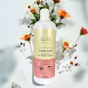 The Elite Home Bitkisel Bazlı ve Vegan Sertifikalı Sıvı El Sabunu 750 ml kokusuz