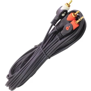 3 Metre Yüksek Kalite Stereo 3.5mm To 2 Rca Kablo Aux 5 1 Ses Sistemi - 3m Alltın Uç