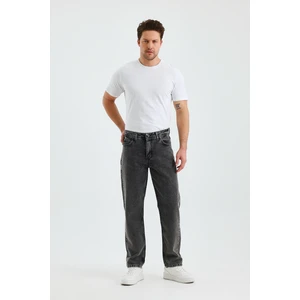 Erkek Baggy Casuel Jean Kot Pantolon