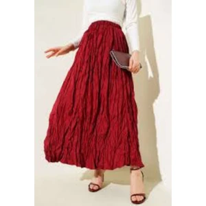 Kırışık Kumaş Kıraş Etek