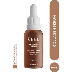 Dolgunlaştırıcı ve Cilt Sıkılığını Destekleyen Kolajen Serum Hydrolyzed Collagen, Glutatyon 30 ml