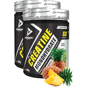 Dynamic Nutrition Ananas Aromalı - Creatine - 840 g (420 gr x 2 Adet) - Monohydrate Mikronize - 120 Servis - %100 Kreatin Monohidrat