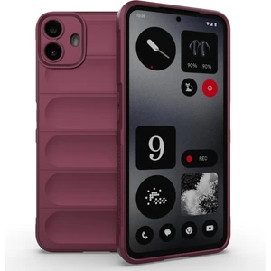 Digital Computer Home For Nothing Cmf Telefon 1 Kılıf Düşmeye Karşı Dayanıklı Darbeye Dayanıklı Yumuşak Tpu Telefon Kılıfı-Şarap Kırmızısı (Yurt Dışından)