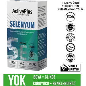 Active Plus Selenyum 60 Tablet