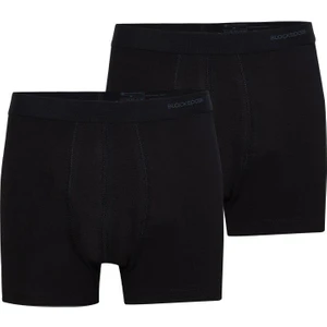 loose Fit 2'li Siyah Boxer C6T2N6O9