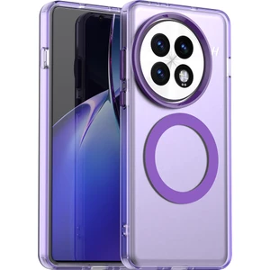Digital Computer Home Oneplus 13 Kılıfı Için Magsafe Pc+Tpu+Pet Düşmeye Karşı Telefon Kılıfı-Mor ile Uyumlu (Yurt Dışından)